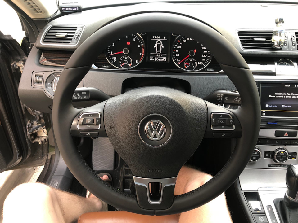 Как снять руль пассат сс Перешил руль - Volkswagen Passat CC, 1,8 л, 2014 года просто так DRIVE2
