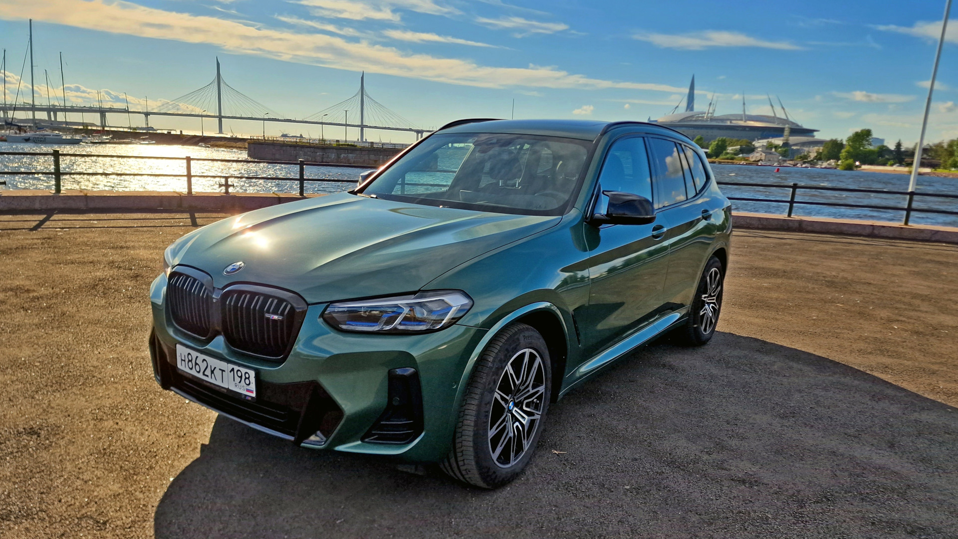 BMW x3 f25 в матовой пленке