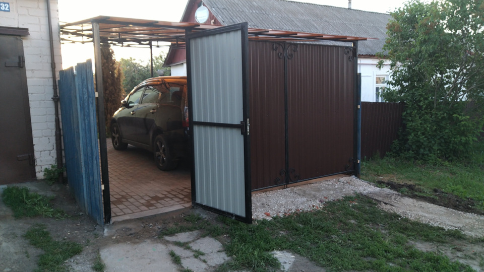 Постройка для Grandisa автонавес — Mitsubishi Grandis, 2 л, 2009 года ...