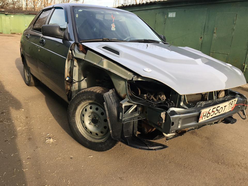 Бортжурнал №5 новые крылья и разбор салона. — Lada Приора хэтчбек, 1,6 ...