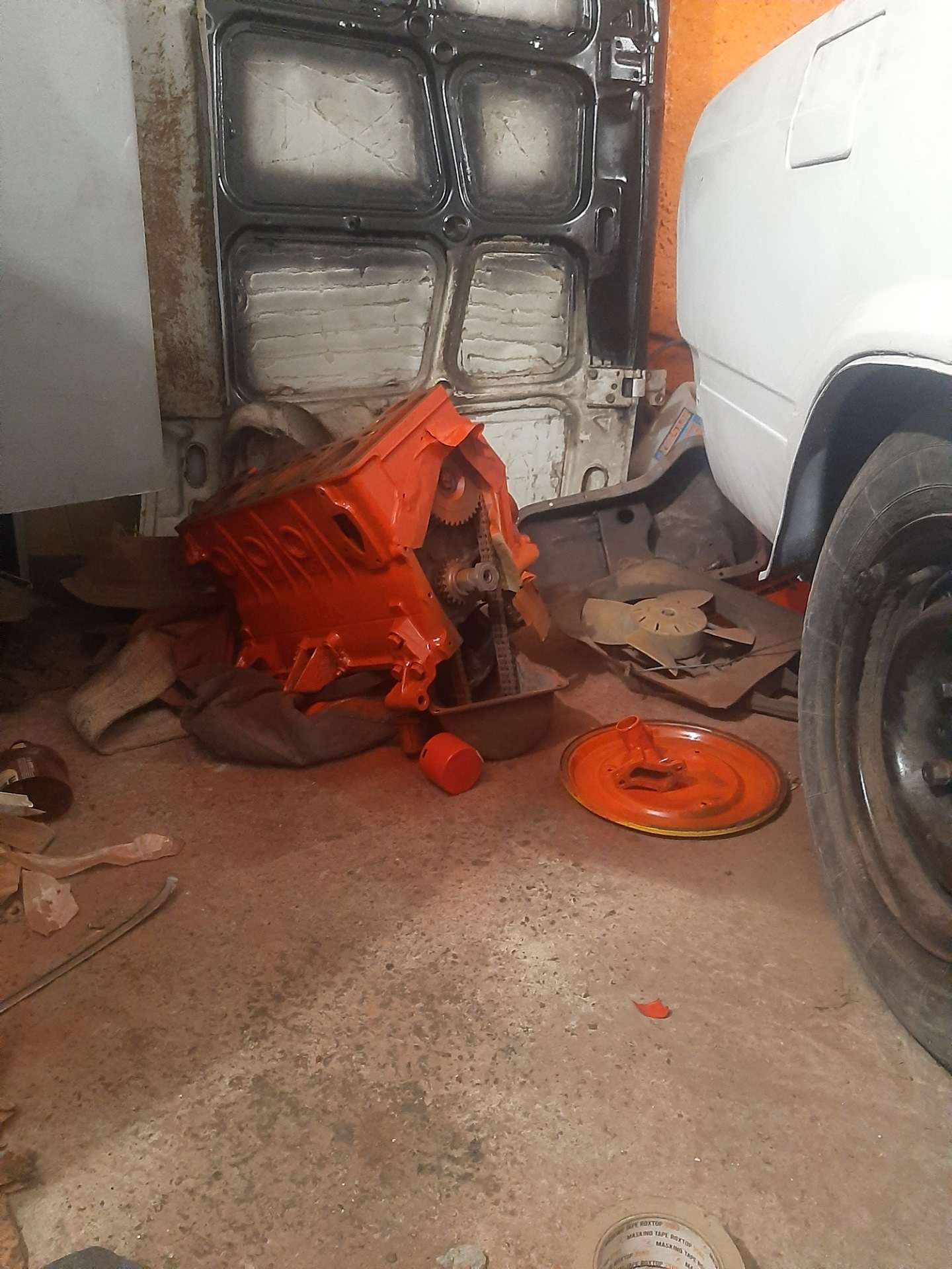 Замена мотора и установка распредвала от 213 на блок 2106 — Lada 21073 ...