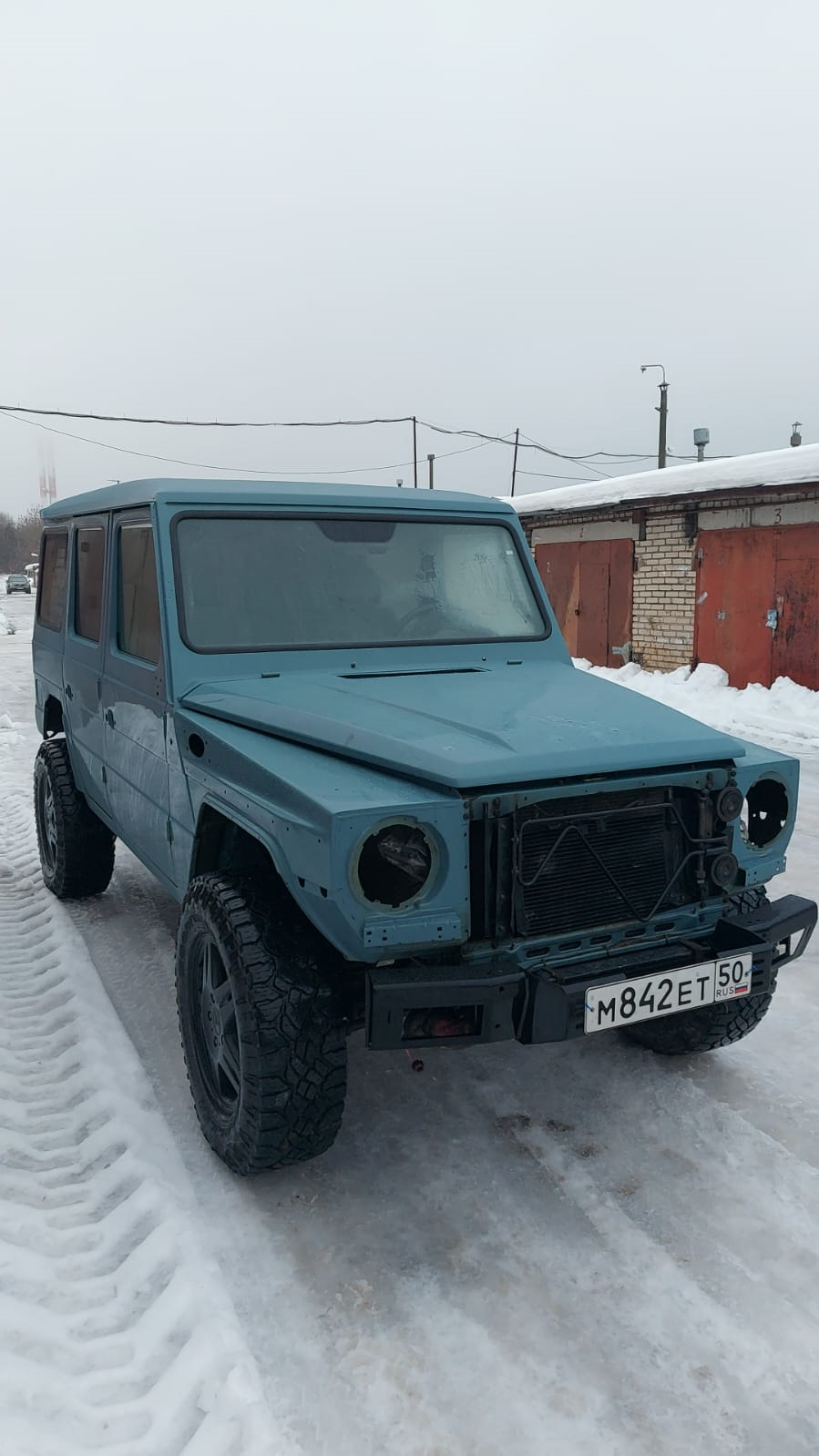 Забрали с покраски, начали собирать — Mercedes-Benz G-Class (W463), 3 л,  1997 года | тюнинг | DRIVE2