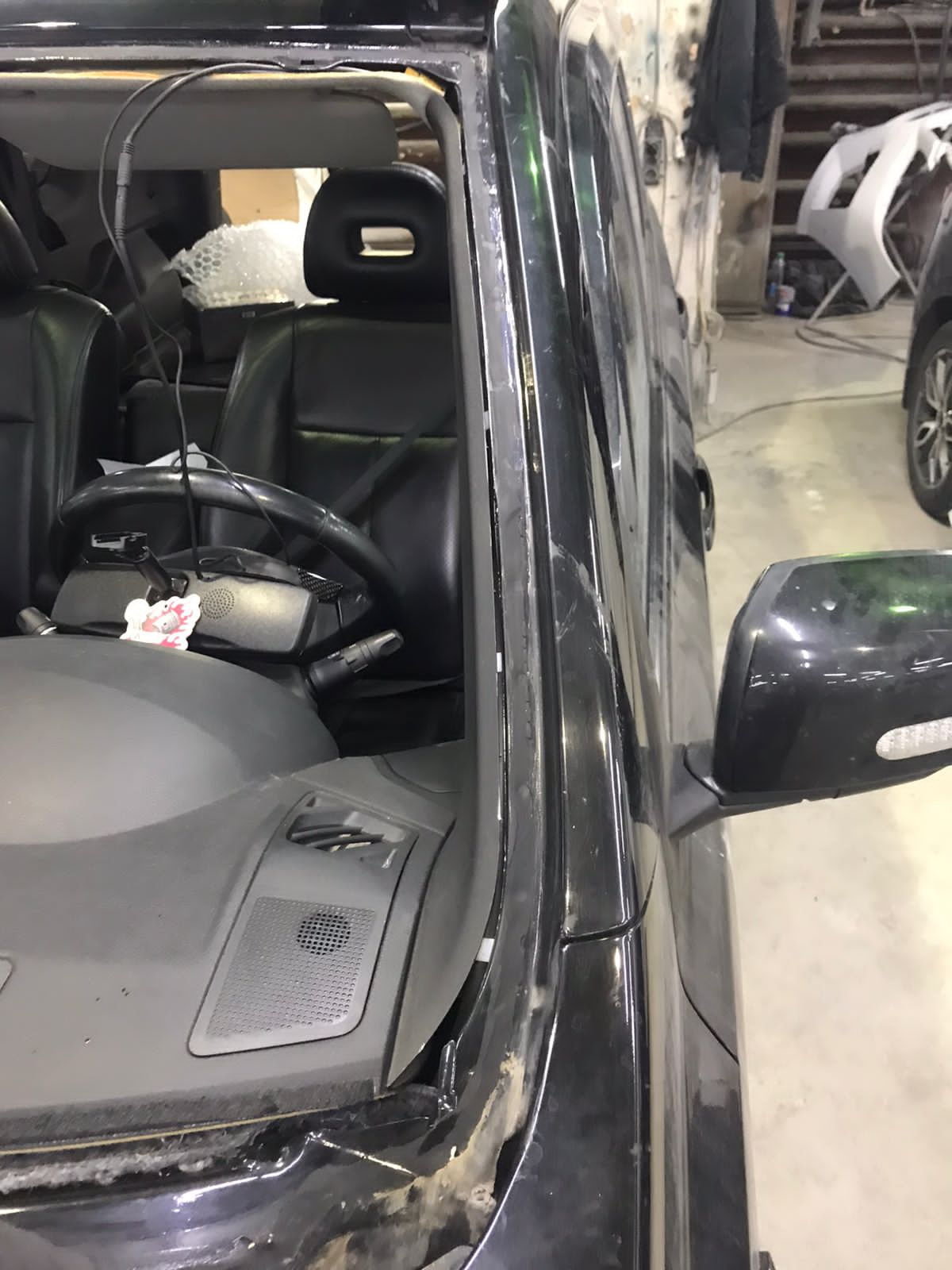 Установка атермального стекла — Nissan X-Trail II (t31), 2 л, 2012 года ...