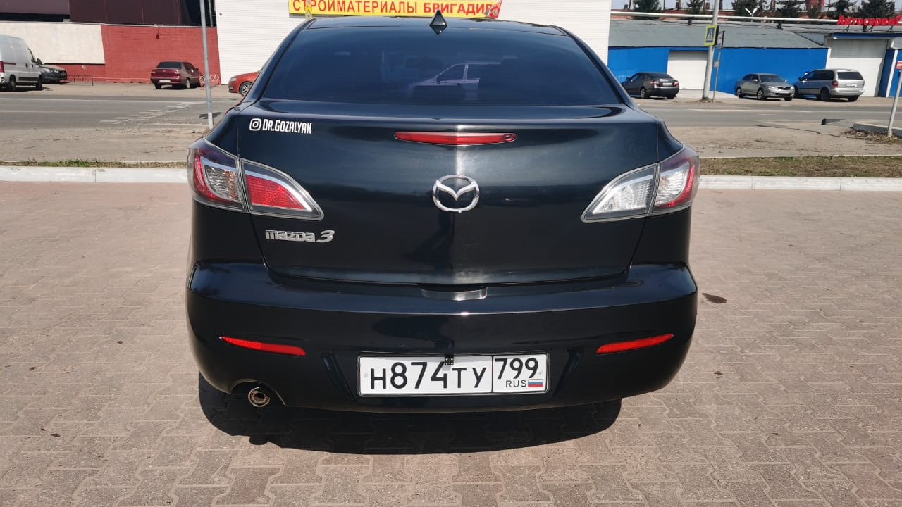 Mazda 3 (2G) BL 1.6 бензиновый 2013 | 1.6 AT на DRIVE2