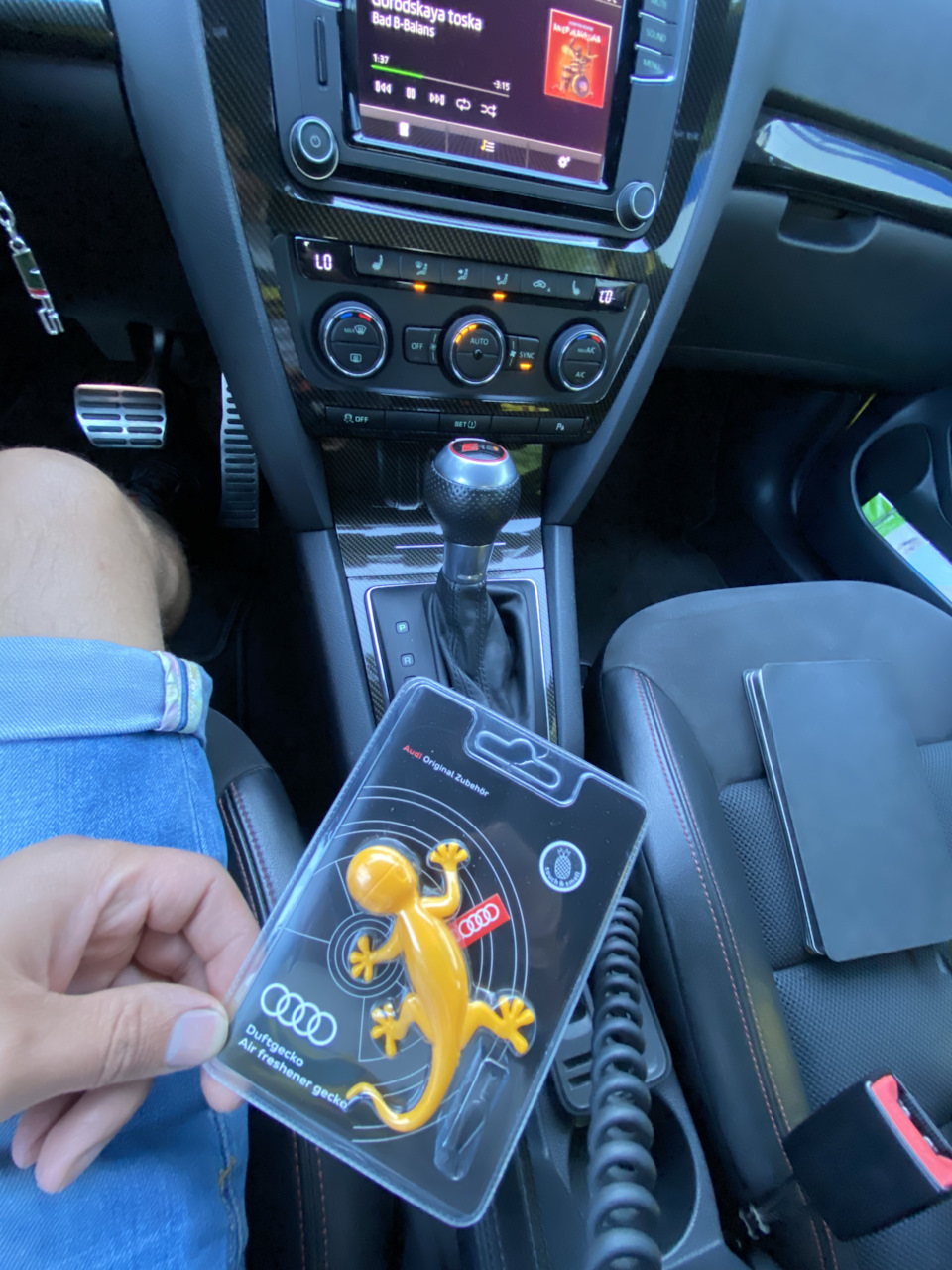 Ароматизатор Ауди Геккон AG — Skoda Octavia RS Mk2, 2 л., 2011 года ...
