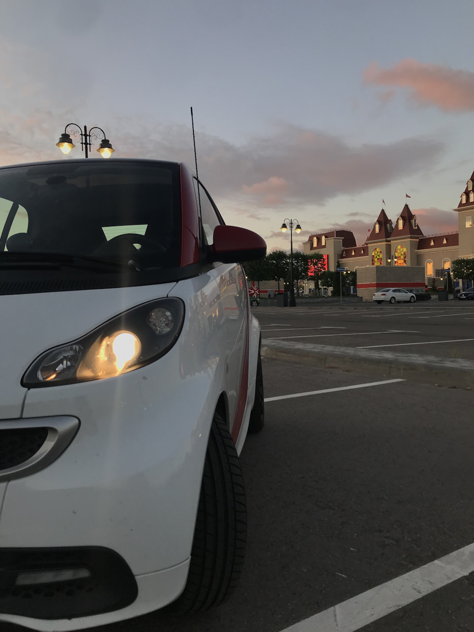 Звук — ГУ+САБ — Smart fortwo (2G), 1 л, 2014 года | автозвук | DRIVE2