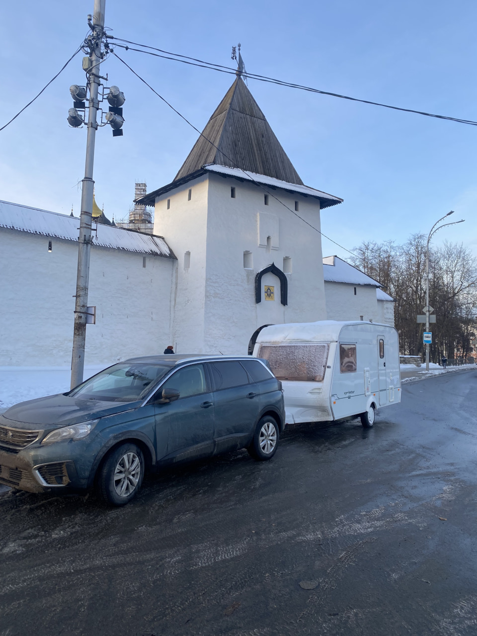 Прицеп-караван Автодом, Дом на колёсах, кемпер и ещё как там его называют —  Peugeot 5008 (2G), 1,6 л, 2018 года | путешествие | DRIVE2