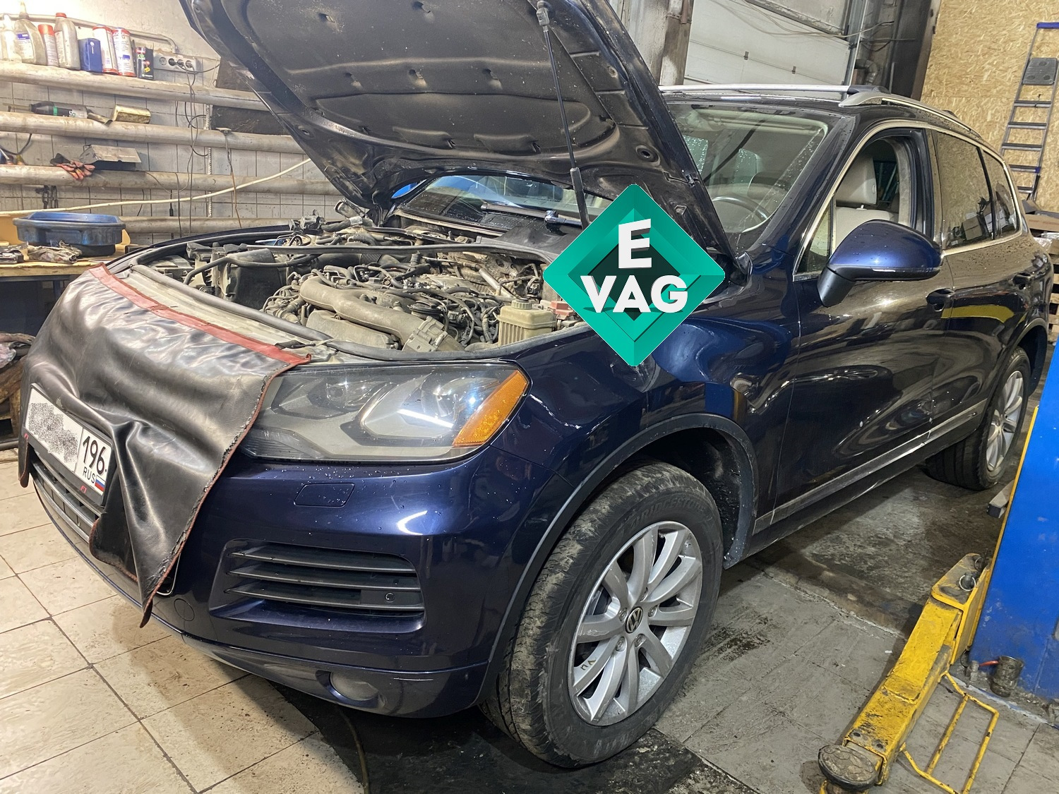 🚀 Американец VW Touareg NF 3.0 TDI CATA 224 лс. Stage1 до 290 лс. — E-VAG  на DRIVE2