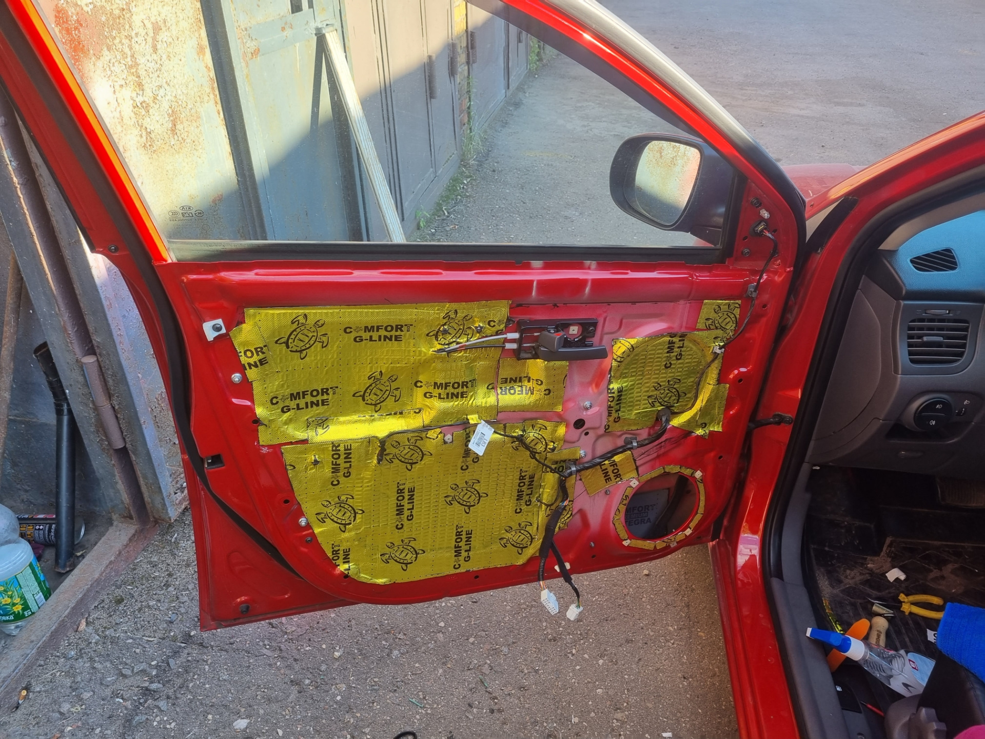 Начинаем шумку дверей — KIA Rio (2G), 1,4 л, 2011 года | аксессуары ...