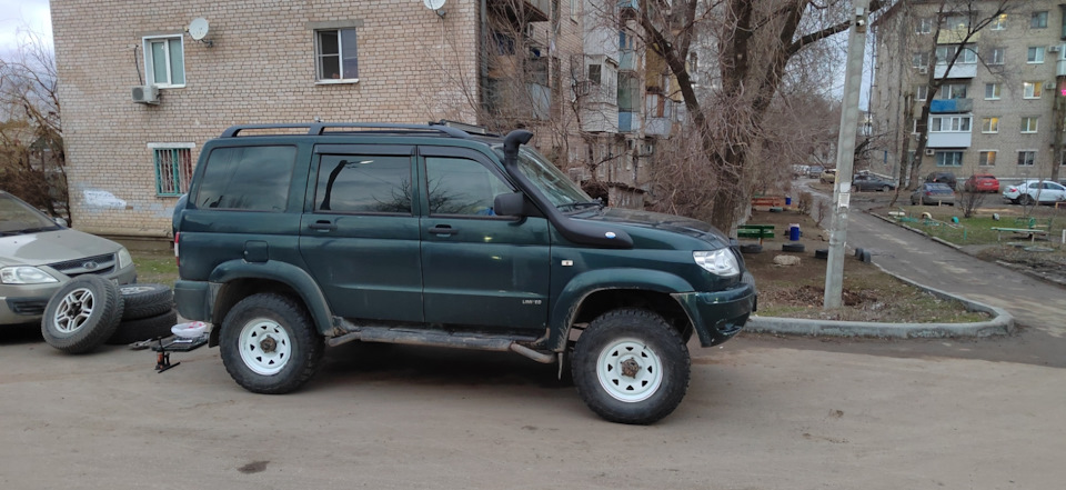 #43 Колеса 265/75 R16 и диски ORW — УАЗ Patriot, 2,7 л, 2012 года ...