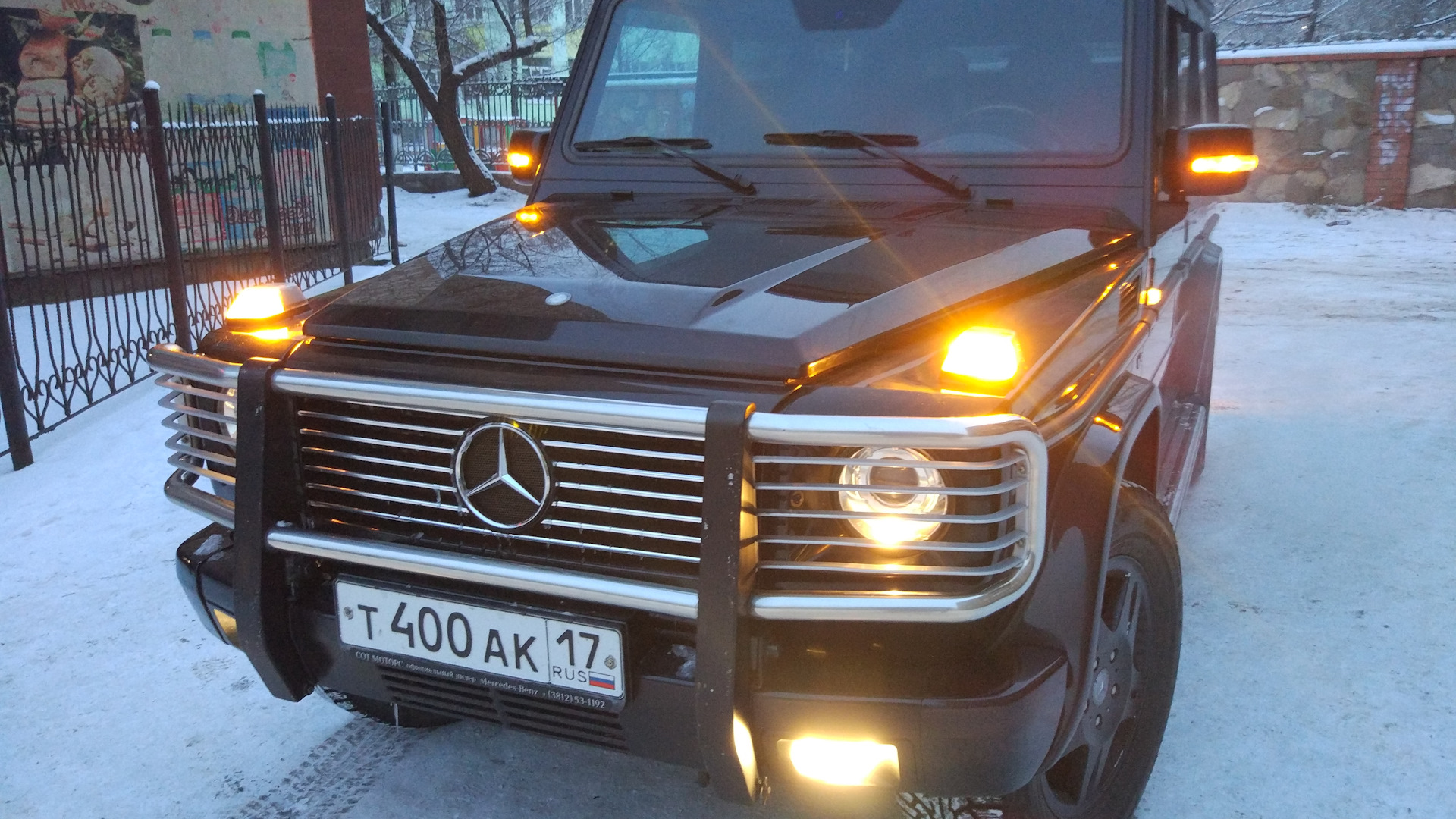 Mercedes-Benz G-Class (W463) 4.0 дизельный 2001 | Разрушитель озона!💨🌍 на  DRIVE2