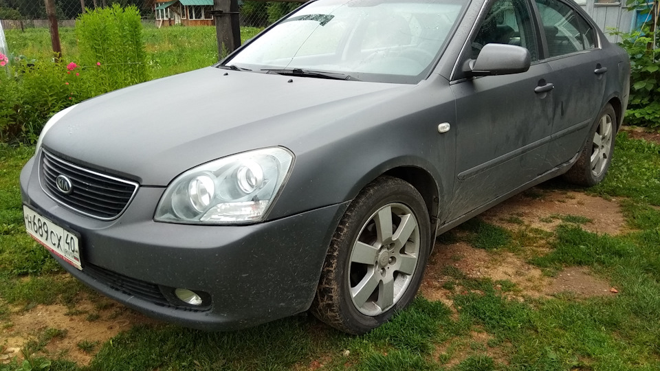Сигнализация с автозапуском "Томагавк 9.3" — KIA Optima (2G), 2,7 л ...