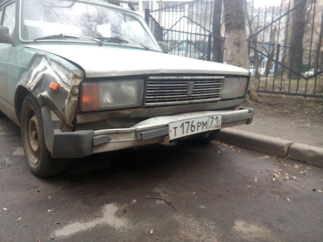 Выпрямляем родной алюминиевый бампер ВАЗ 2105. — Lada 21053, 1,5 л, 2004  года | кузовной ремонт | DRIVE2