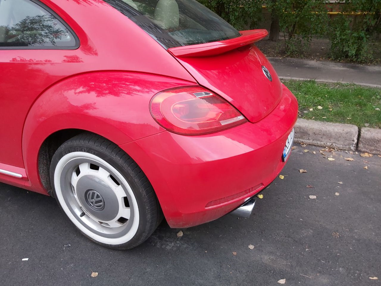 VW Beetle a4 Spoiler