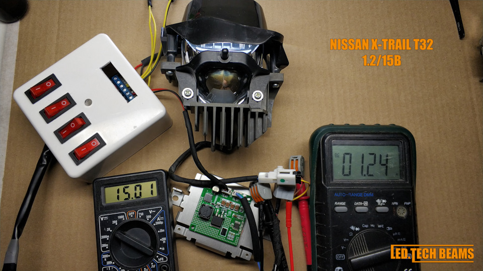 Драйверы блоки управления светодиодной фары на Nissan X-Trail III (t32 ...