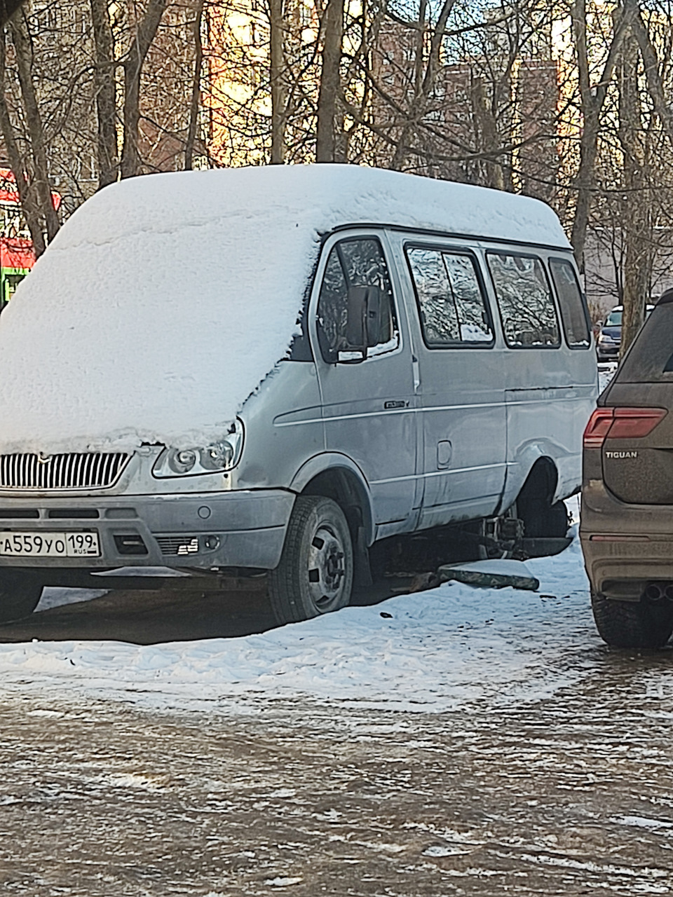 Газель в Щелково. — Сообщество «Брошенные Машины» на DRIVE2