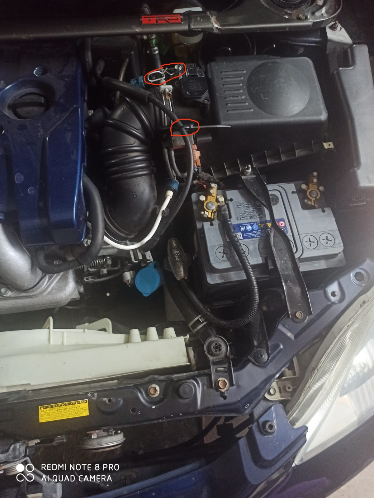 Установил корпус воздушного фильтра от Corolla Filder 2ZZ. — Toyota ...