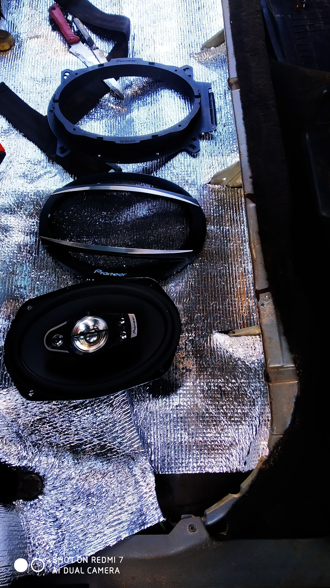 Наскучили старые блины, или 5 полос в полку)))) — Audi 80 (B3), 1,8 л ...