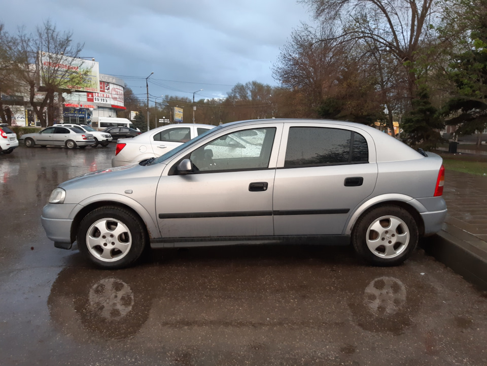 Поставил проставки над задними пружинами 25мм — Opel Astra G, 1,6 л ...