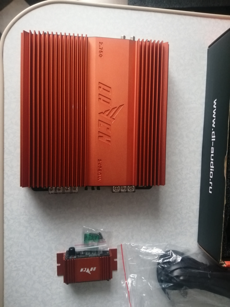 Новый усилитель на фронт. — Honda Accord (7G), 2,4 л., 2006 года ...