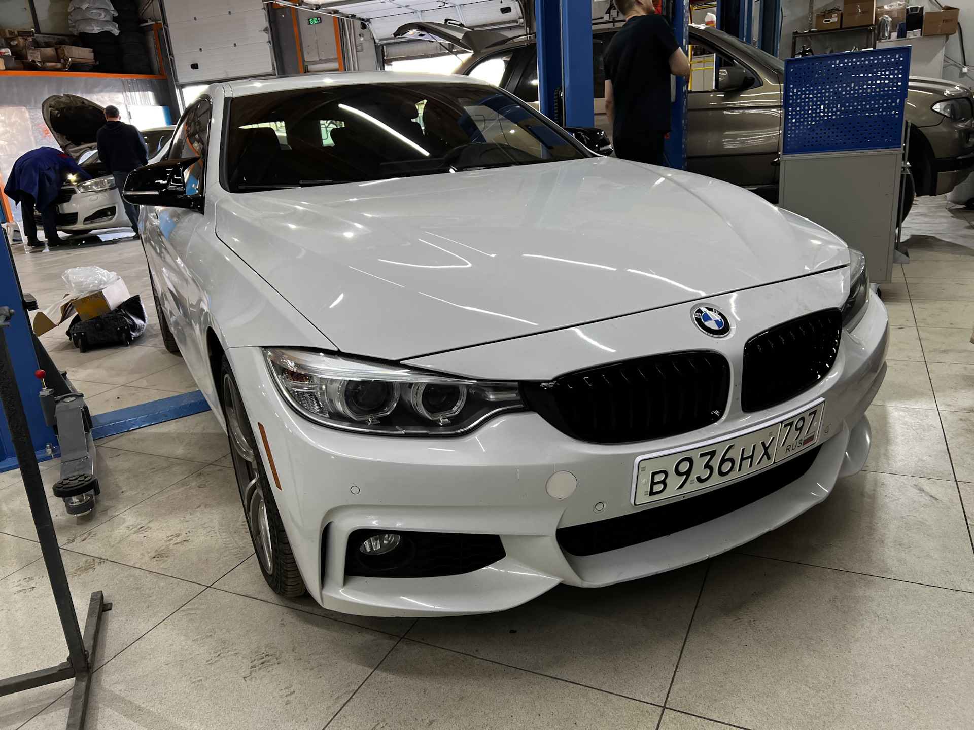 BMW 4 ноздри