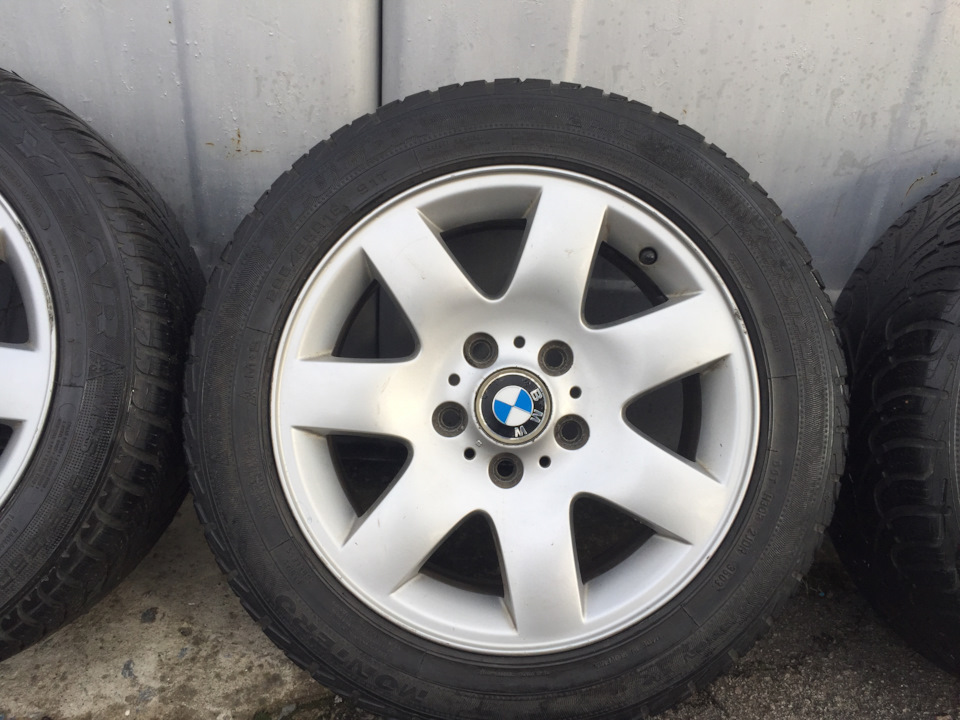 Продам диски R16 + Резина — BMW 3 series (E46), 2 л., 2003 года ...