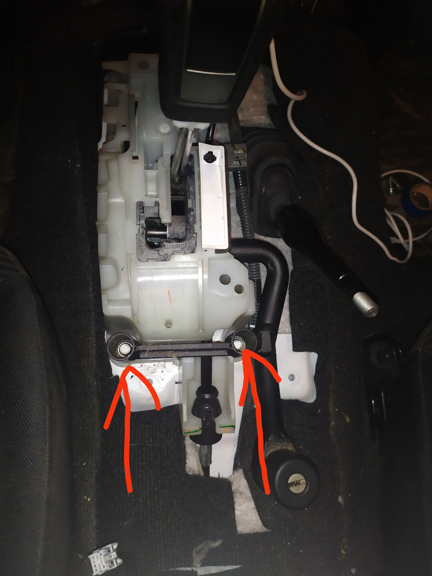 Селектор АКПП. — Mitsubishi Pajero Sport (2G), 2,5 л, 2012 года ...