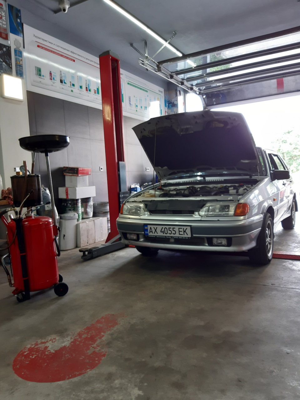 Замена моторного масла и масляного фильтра — Lada 2115, 1,5 л, 2006 ...