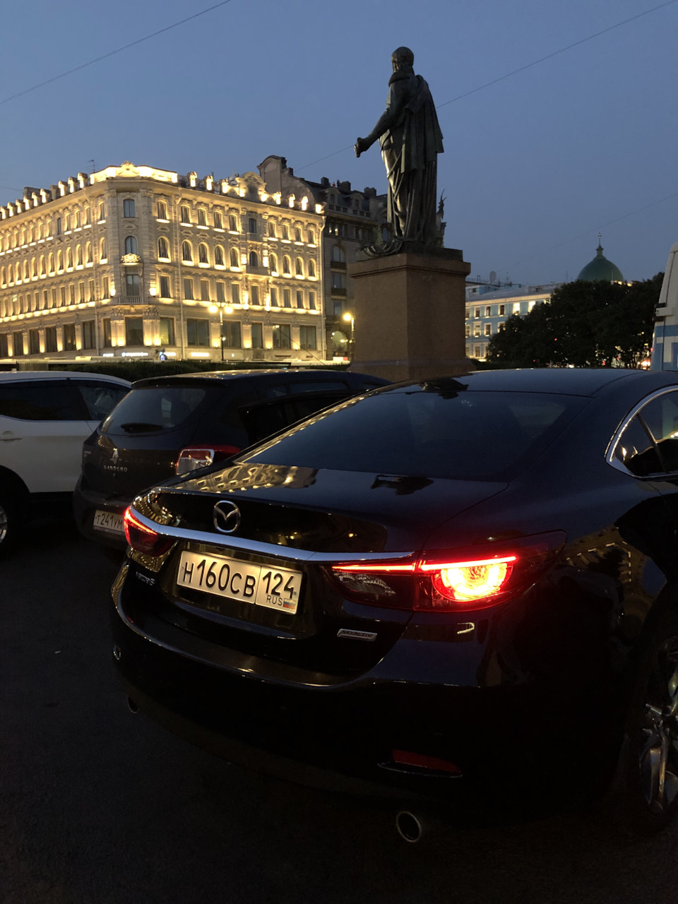 Москва- Санкт-Петербург — Красноярск — Mazda 6 (3G) GJ, 2,5 л, 2017 года |  путешествие | DRIVE2