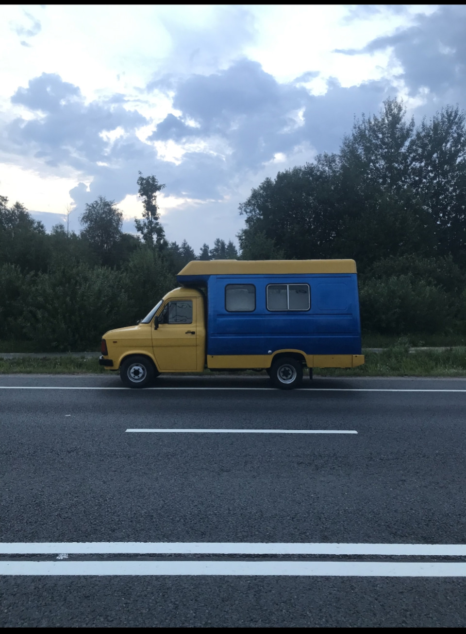 Перекур в Москве. Дорога на Санкт-Петербург. Продолжение — Ford Transit  (3G), 2,5 л, 1985 года | путешествие | DRIVE2