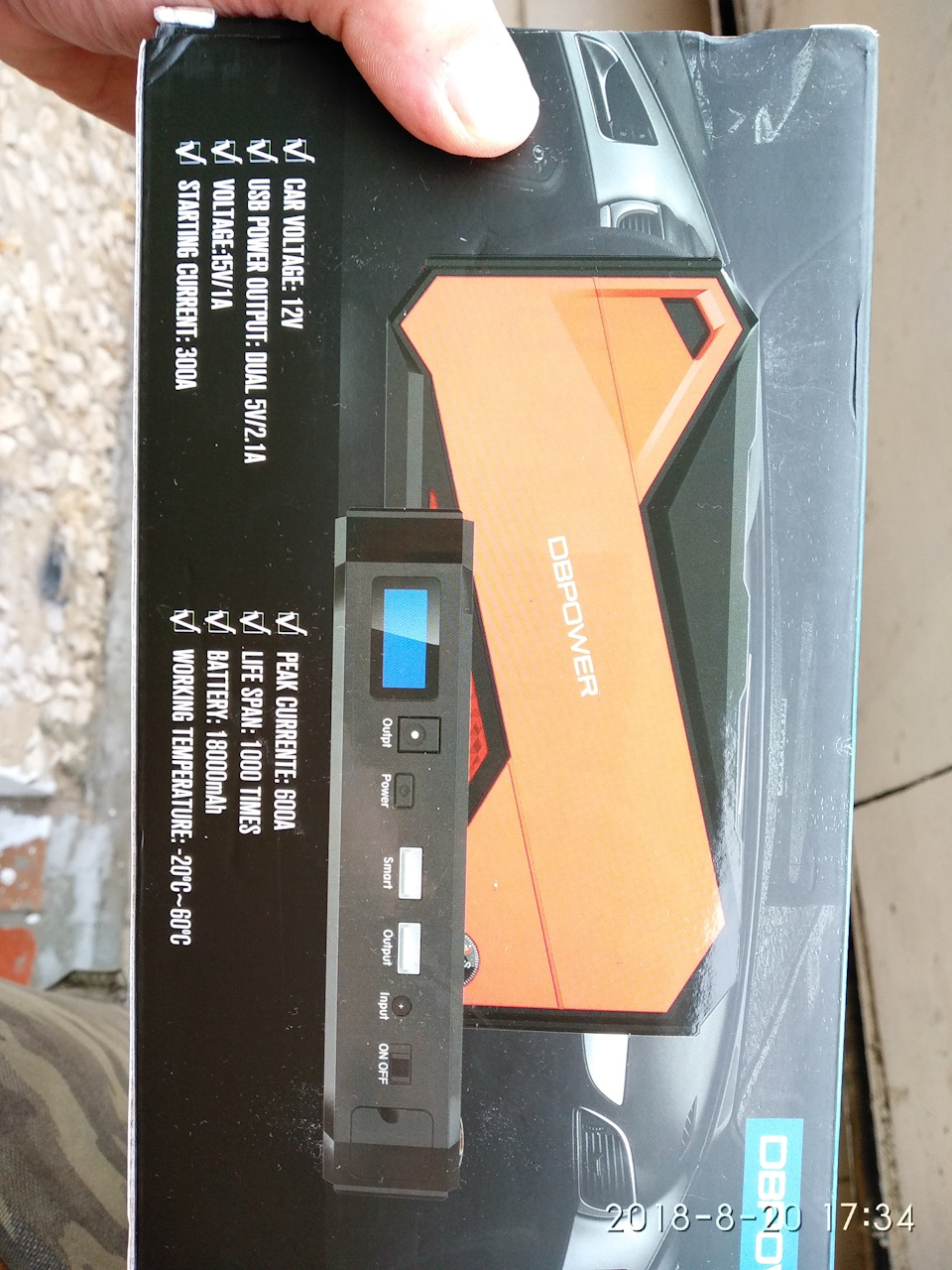 Jump start — Jeep Grand Cherokee (WK), 4,7 л, 2005 года электроника