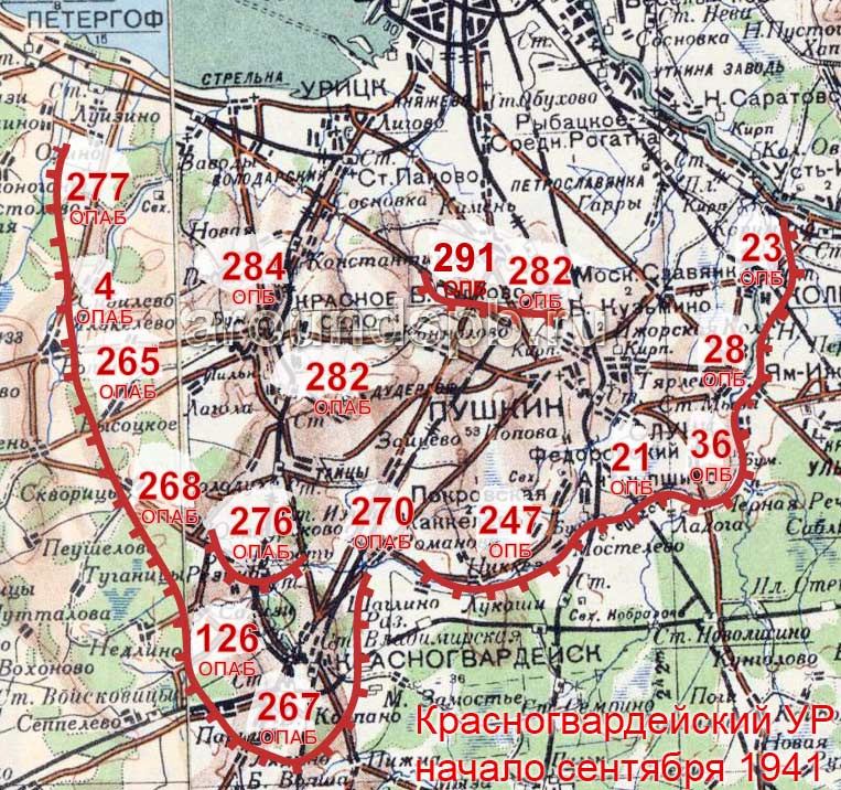 Карта ленинградской области 1945 года