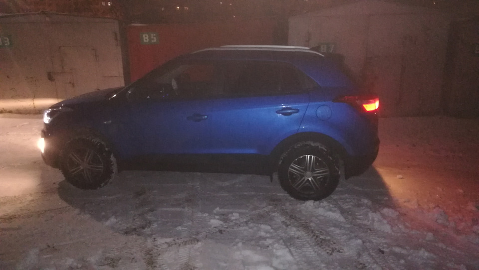 Зимняя резина Michelin X-Ice North 4 (xin4) ч.2 — Hyundai Creta (1G), 1 ...