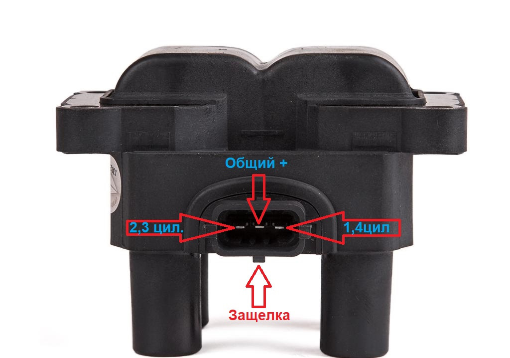 распиновка катушки зажигания ваз 2114 3 контакта