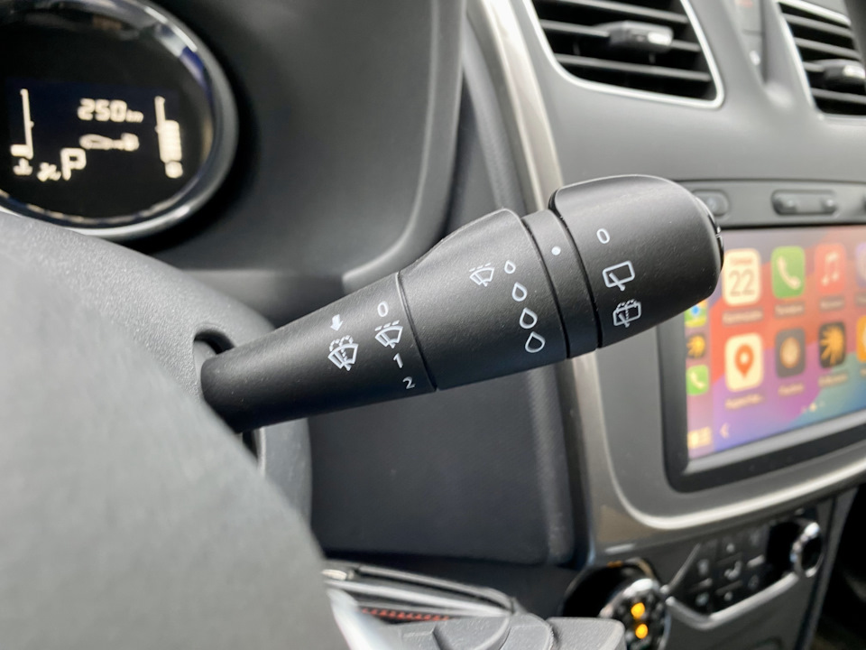 Подрулевой переключатель дворников с кольцом интервала — Renault ...