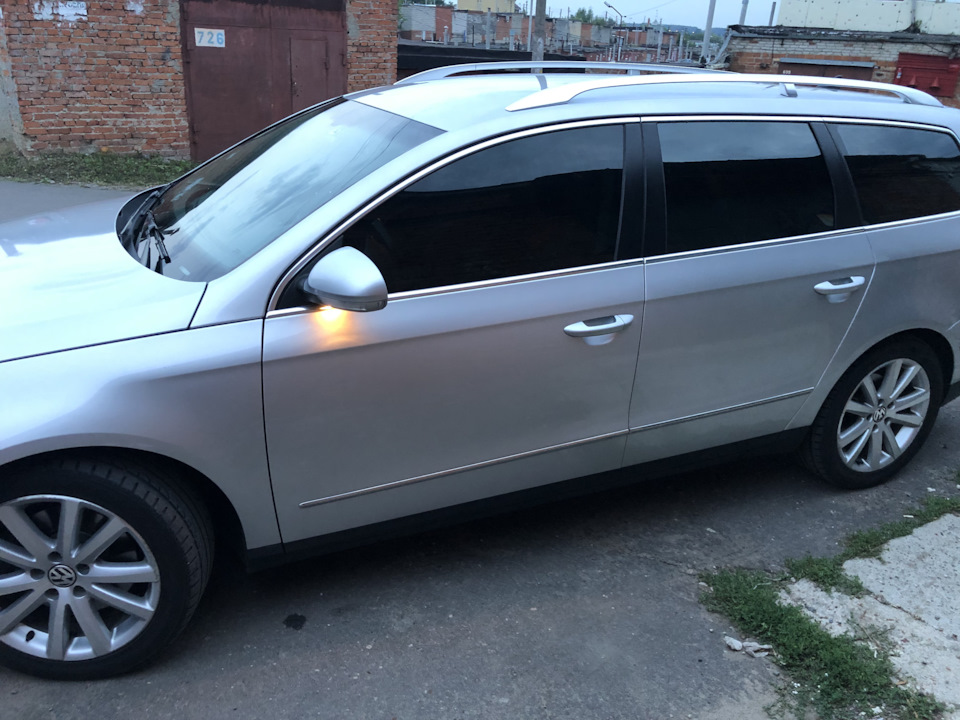 Тонировка ;) — Volkswagen Passat Variant (B6), 2 л, 2008 года ...