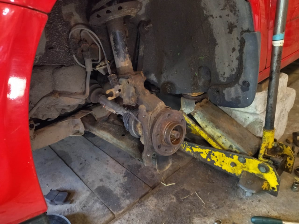 Замена ступицы — Opel Astra H, 1,8 л., 2008 года | своими руками | DRIVE2