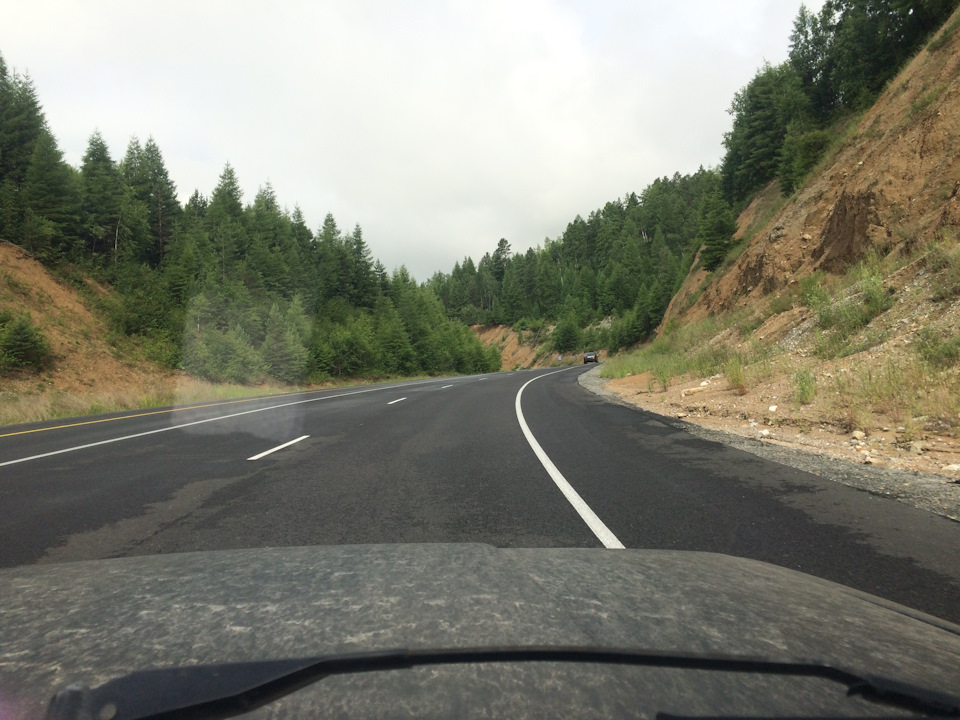 Это уже не совсем иркутский пейзаж, ландшафт постепенно меняется на более степной — Lada 2107