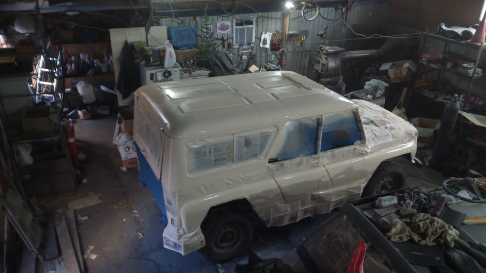 Photo from the logbook UAZ 3153