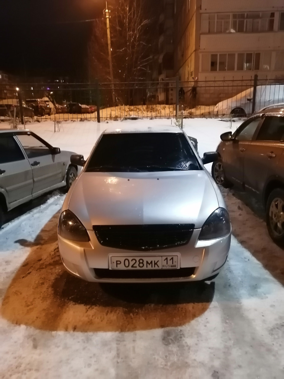 Приора в тонировке оперстайл — Lada Приора хэтчбек, 1,6 л, 2008 года ...