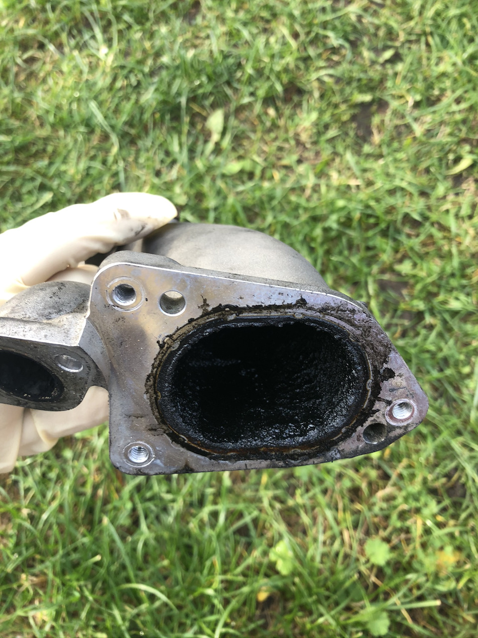 коллектор после дросселя. — Audi Allroad (C6)