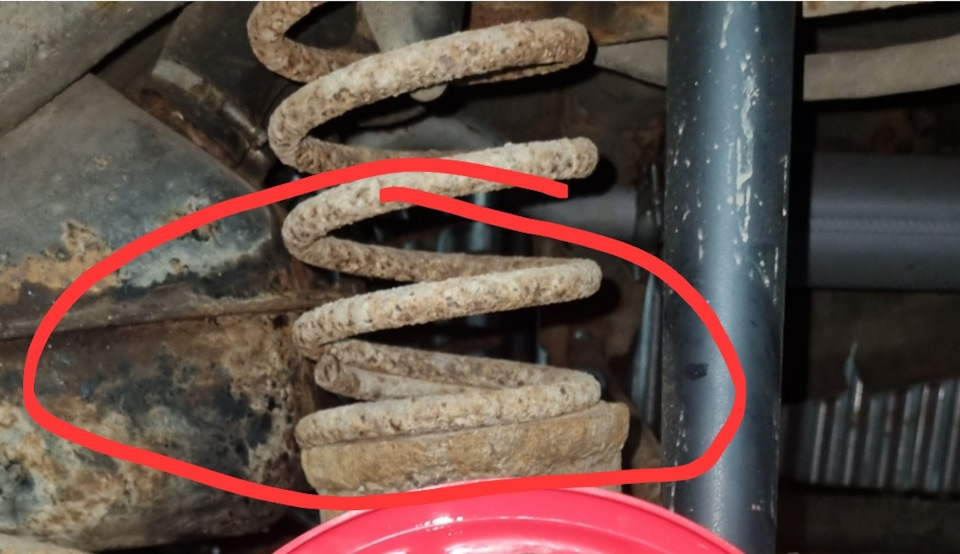 Задние пружины покинули чат — ИЖ 2126, 1,7 л, 2002 года | своими руками ...