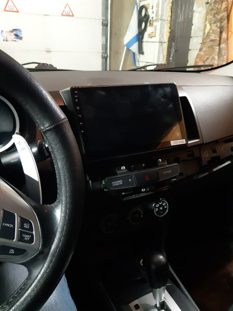 51. Апгрейд ГУ устройства Teyes cc2 — Mitsubishi Lancer X, 1,8 л, 2011