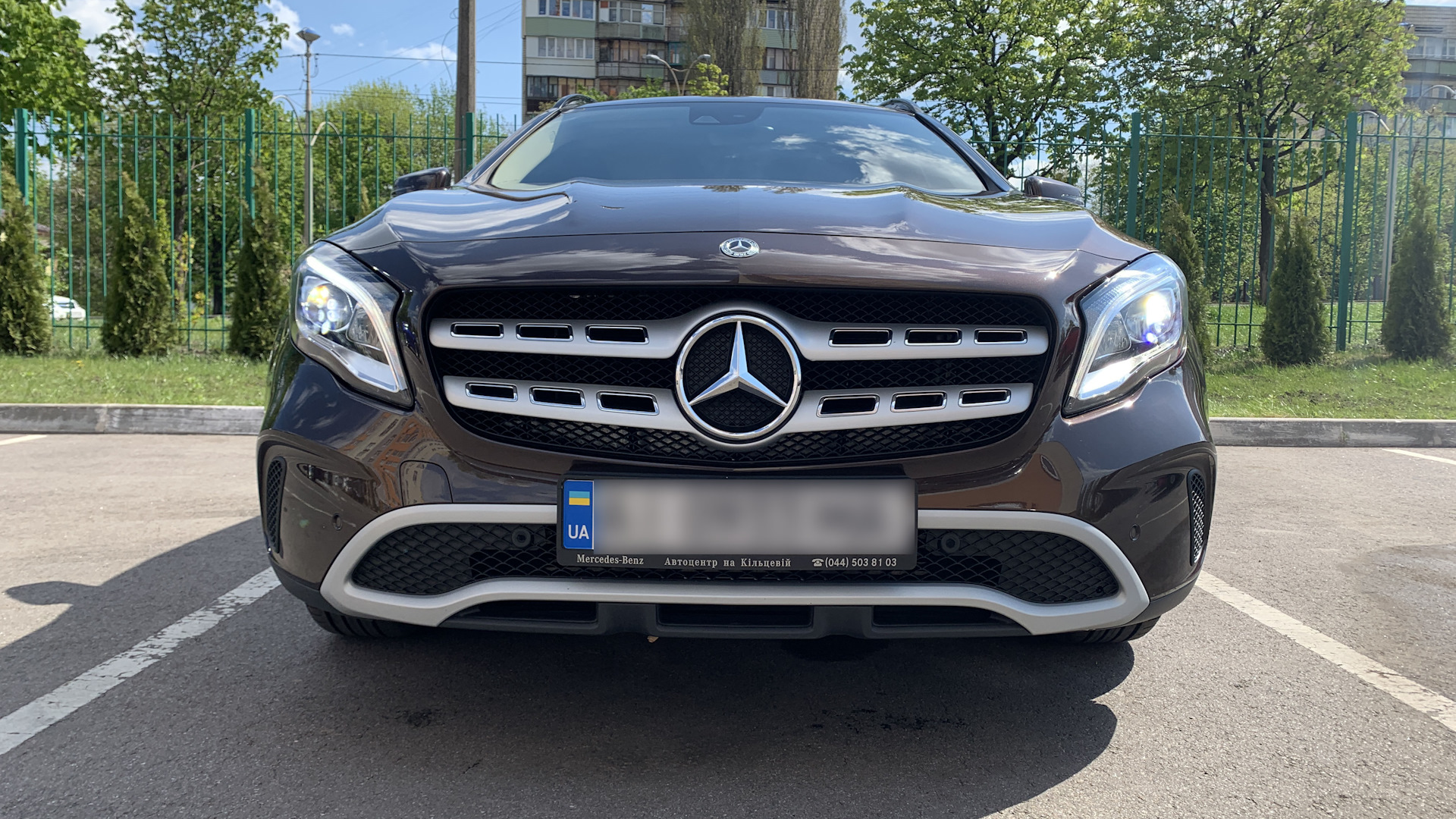 Реклама Mercedes Benz GLA