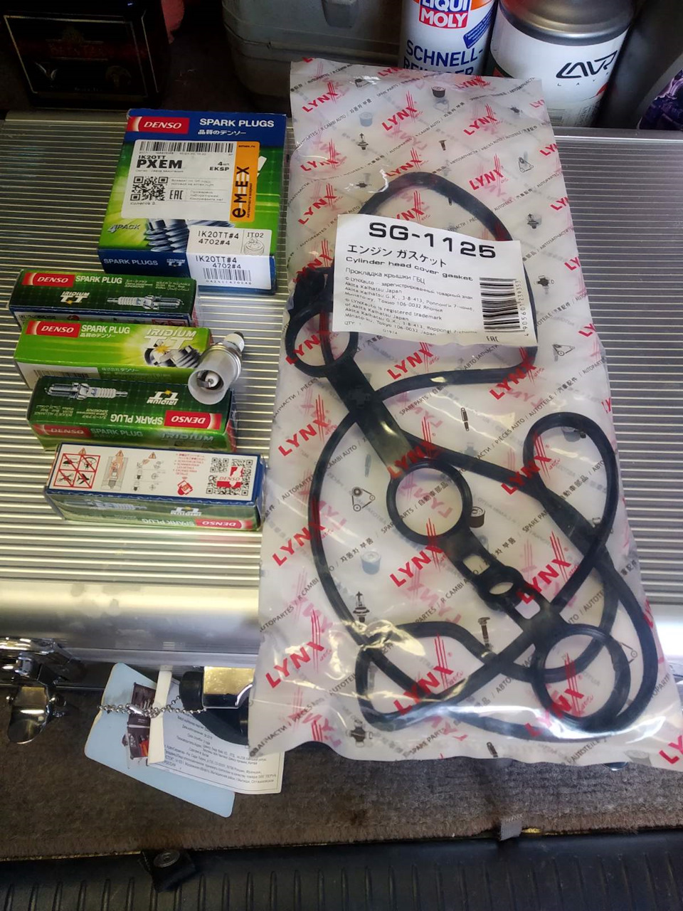 Фото в бортжурнале Toyota RAV4 (II). Запчасти на фото: IK20TT, 470254, SG1125, GK318