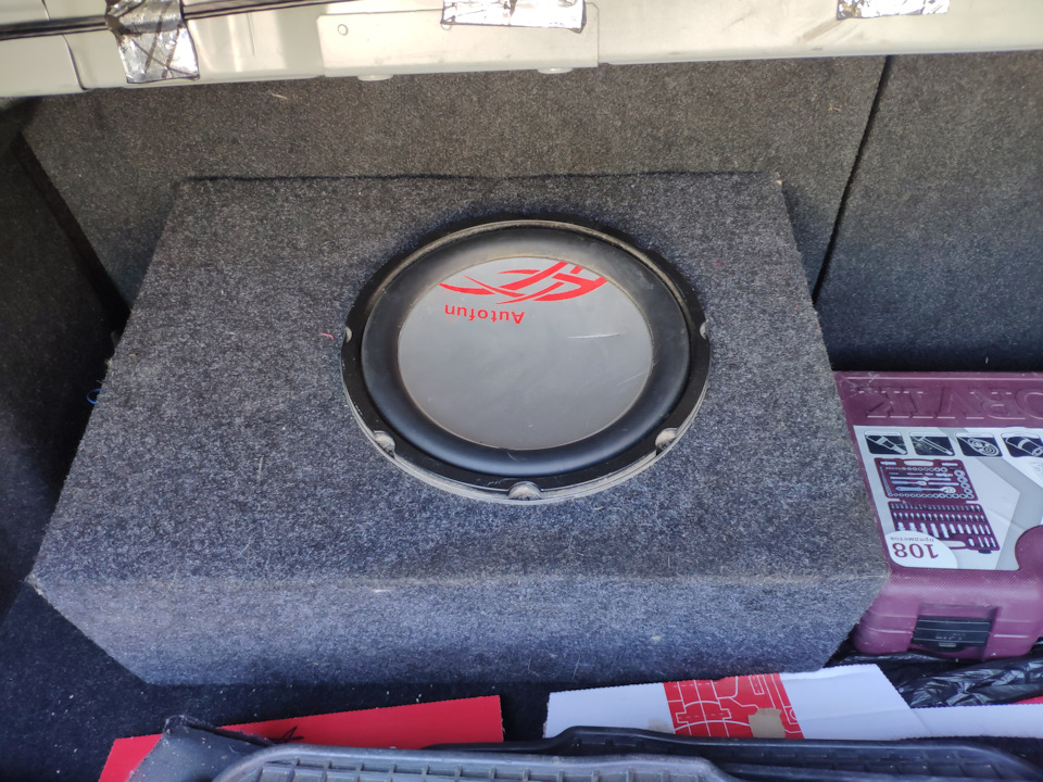 Сабвуфер — Mazda 6 (2G) GH, 2 л, 2008 года | автозвук | DRIVE2