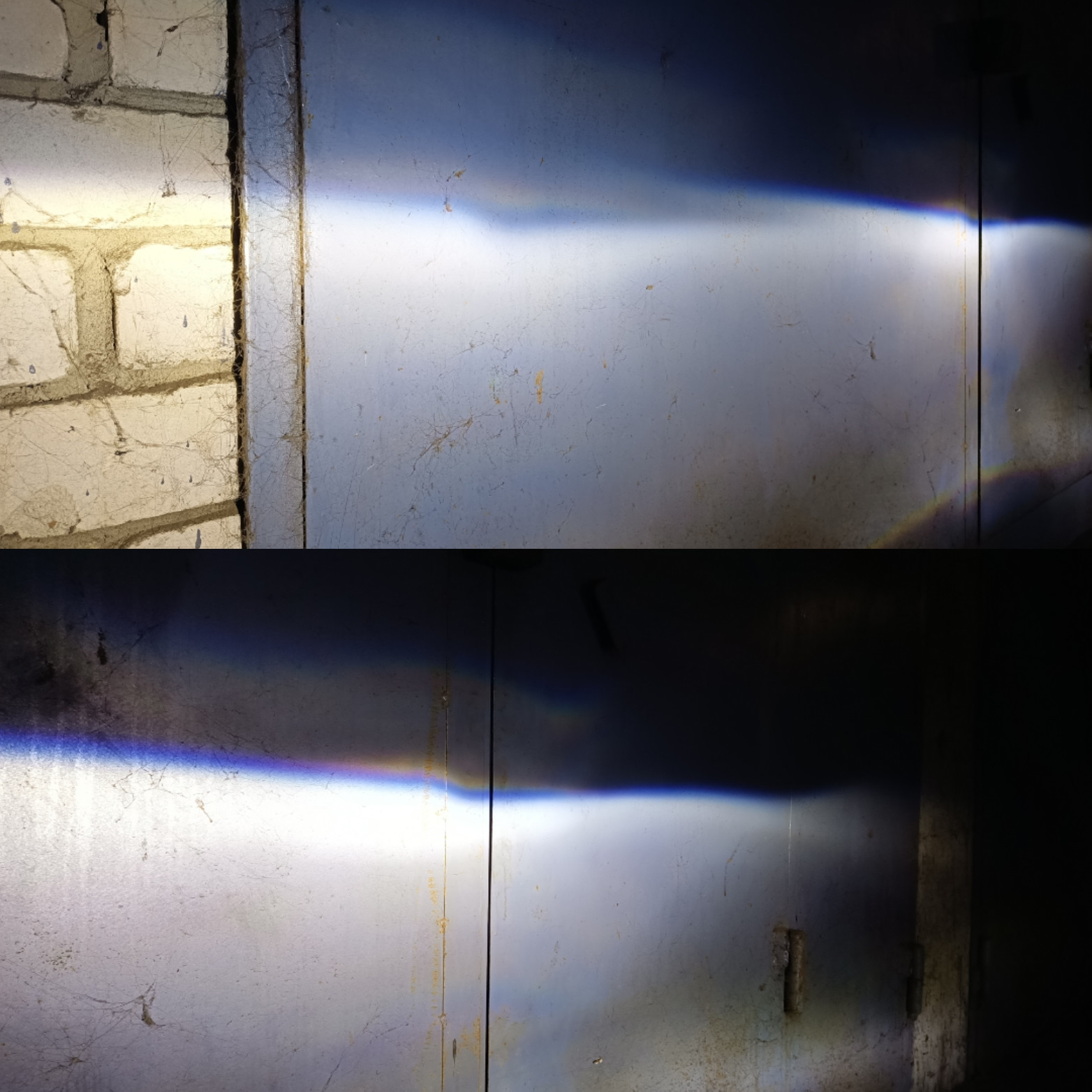 Большая работа над светом правой линзы, устранение скола и дыры в фаре ...