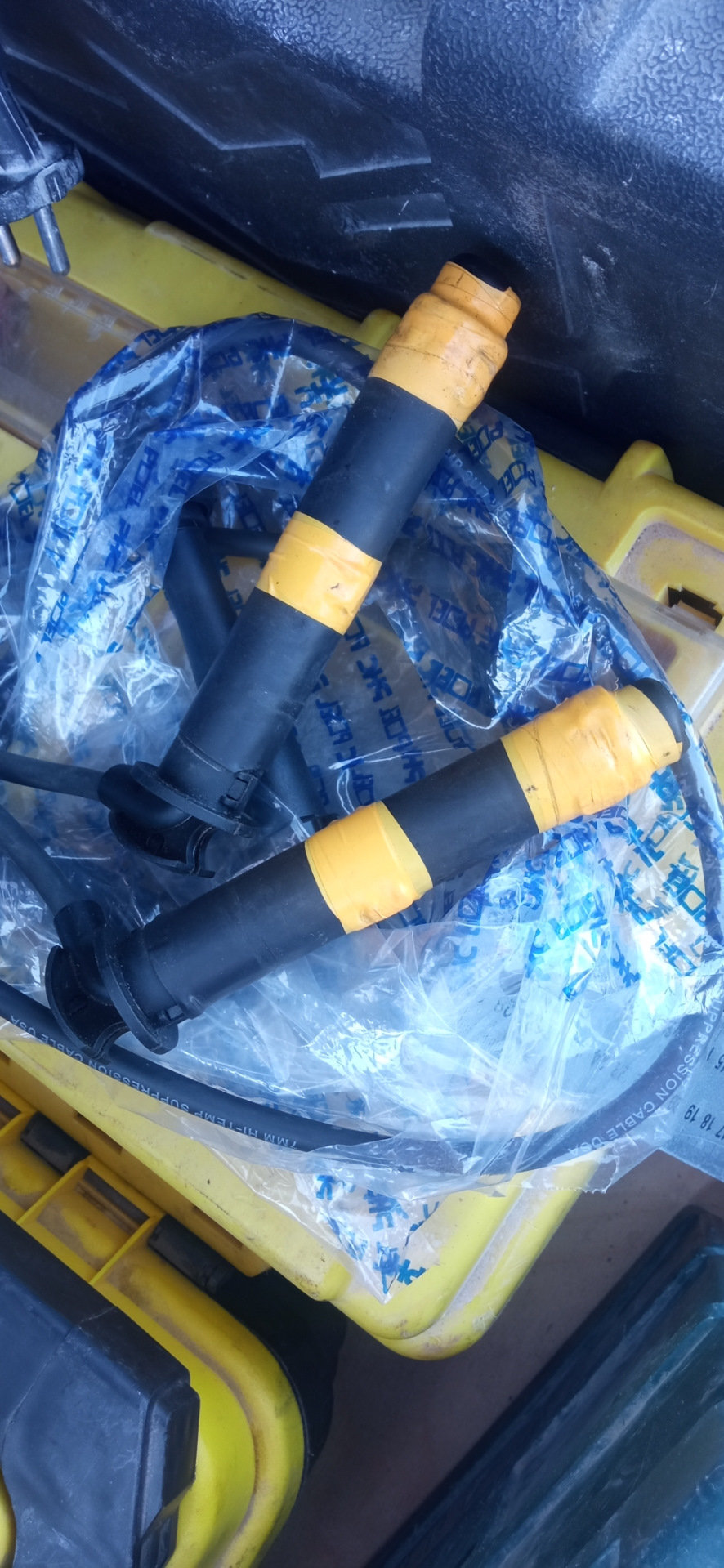 Замена бронепроводов. — Rover 25, 1,4 л, 2001 года | поломка | DRIVE2