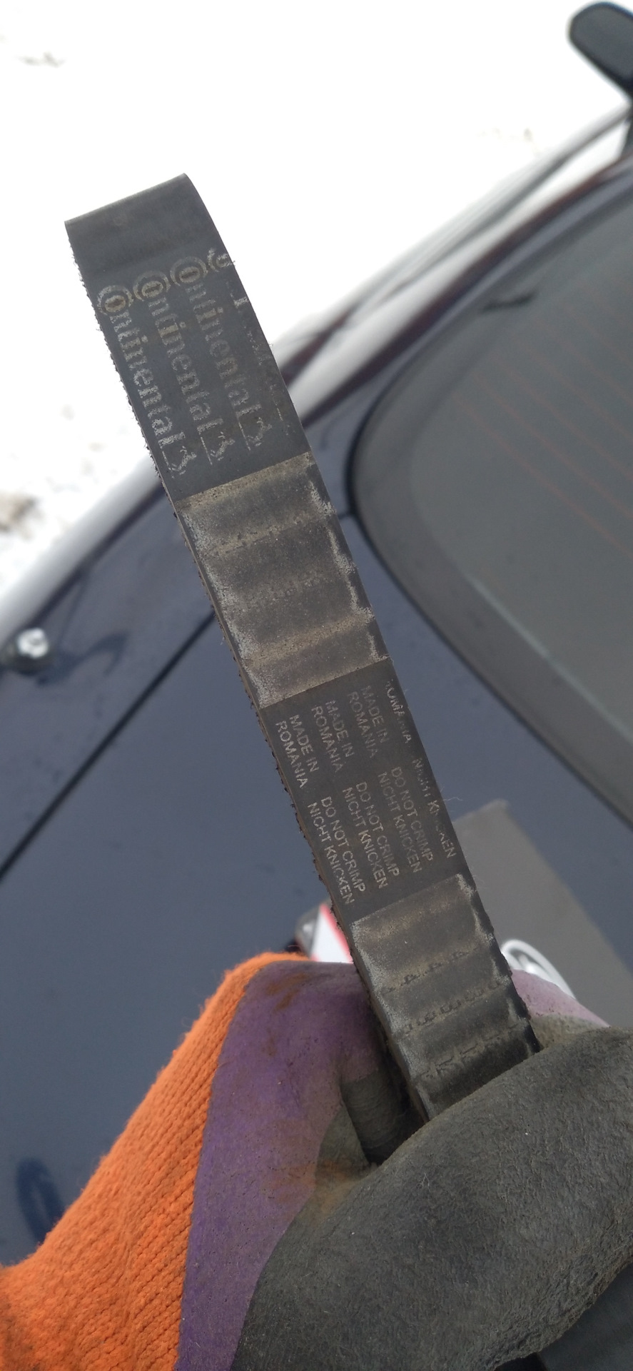 Ресурс ремня грм фирмы Continental — KIA Spectra, 1,6 л., 2008 года ...