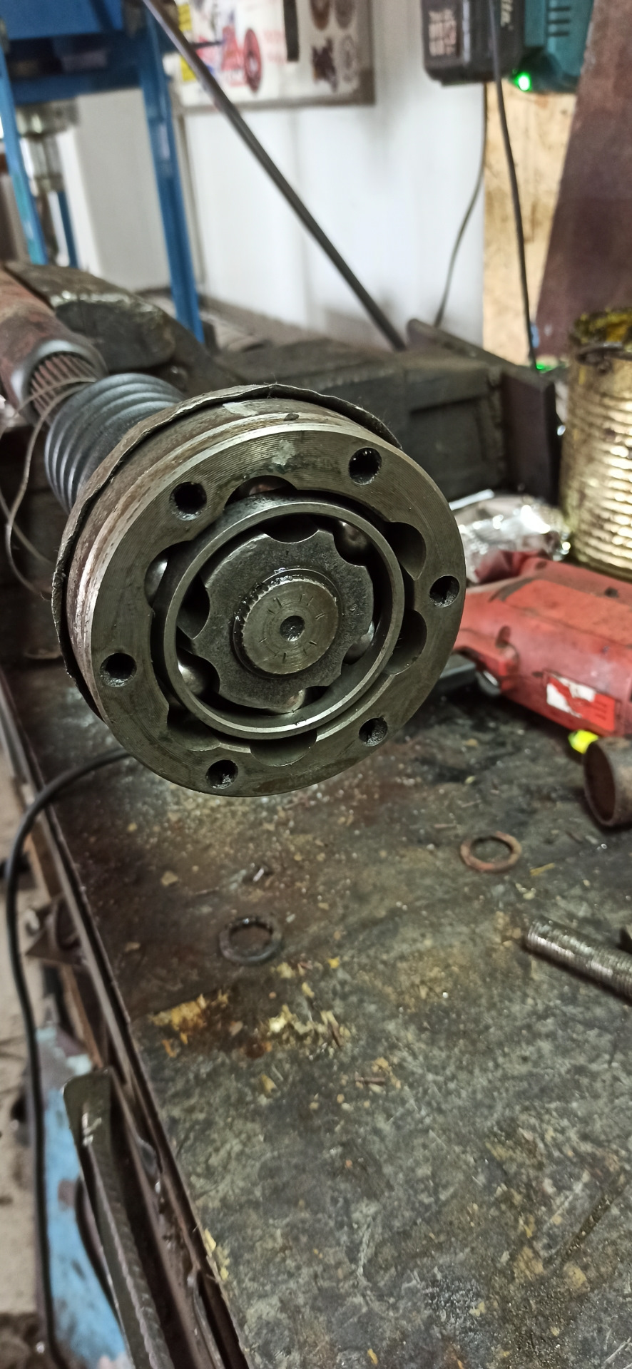 Подушка двигателя и ревизия кардана — Jeep Grand Cherokee (WJ), 4,7 л ...